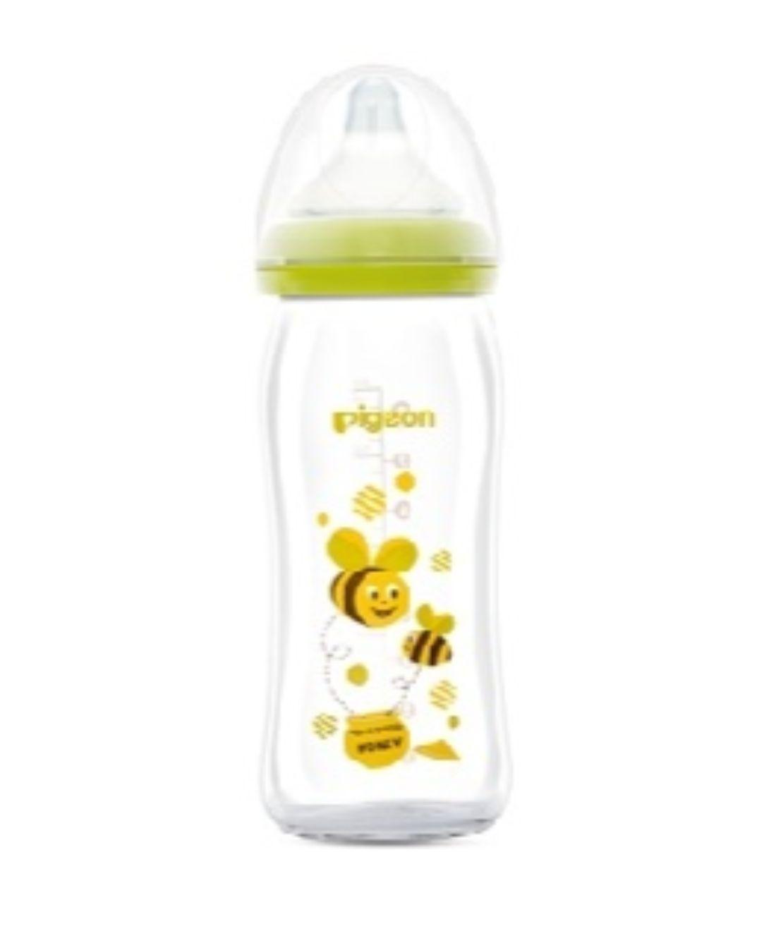 pigeon glass baby bottle