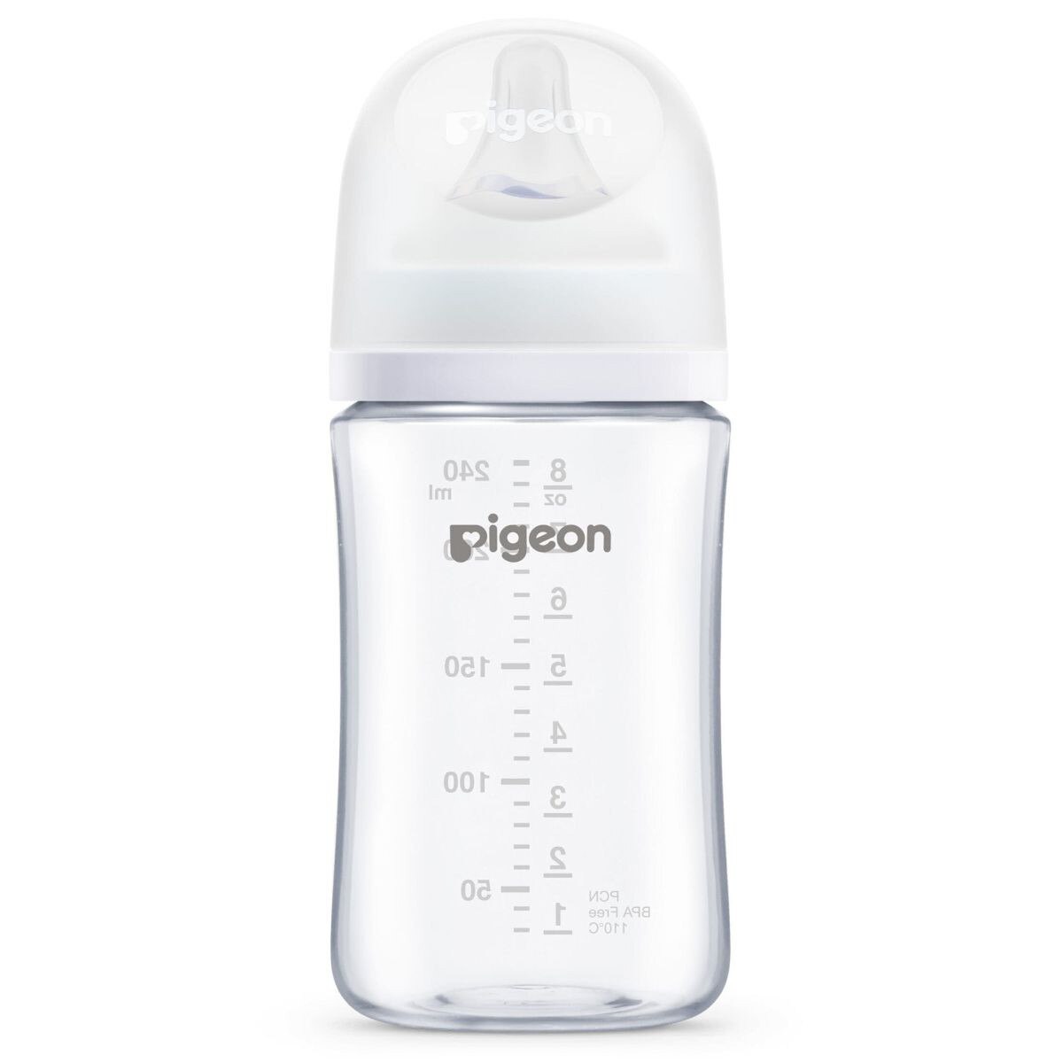 NUK Nature Sense babyfles, 0-6 maanden, glas, op borsta