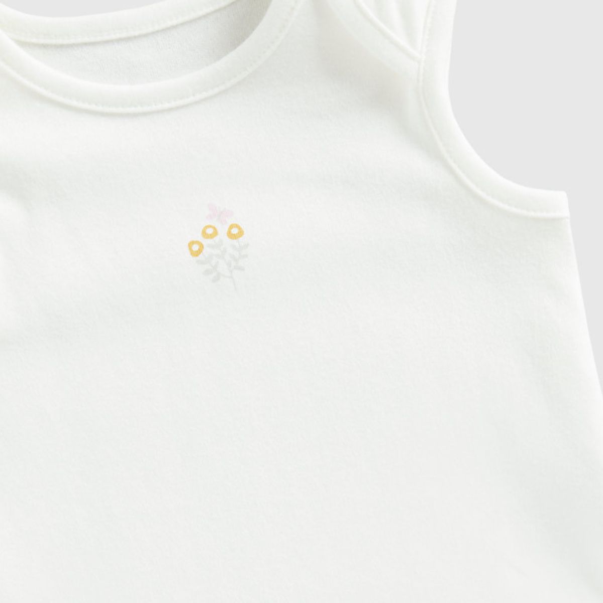 Bambini 3-Pack Sleeveless Tank Tops - 100% Cotton Unisex Baby T-Shirts For Boys And Girls