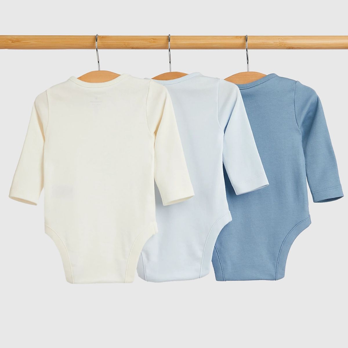 MOTHERCARE Baby Boys' Long Sleeve Bodysuits 3 Pack – Fire Engine & Truck Design, 100% Cotton, Brand New With Tags 3 thumbnail image