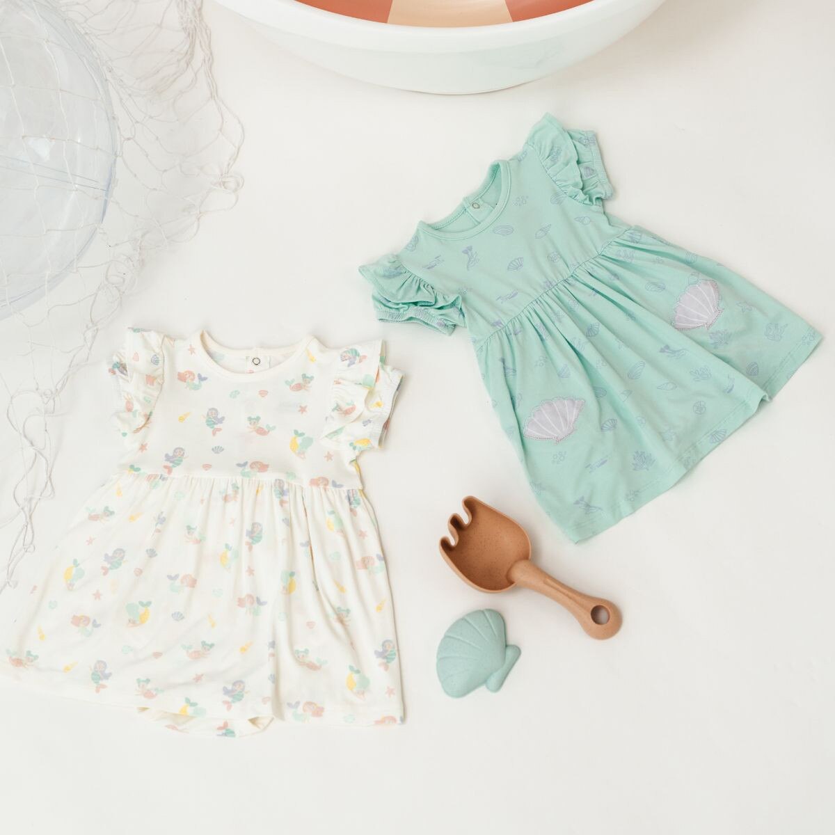 sachin and babi light blue dress Miipat Baby Girl Tulle Dress with Headband | Sleeveless Princess Party Dress  for Toddler Girls | 18-24 Months Dustpink | Buy Now with Express  International Delivery main image 0
