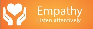 Empathy : Listen Attentively
