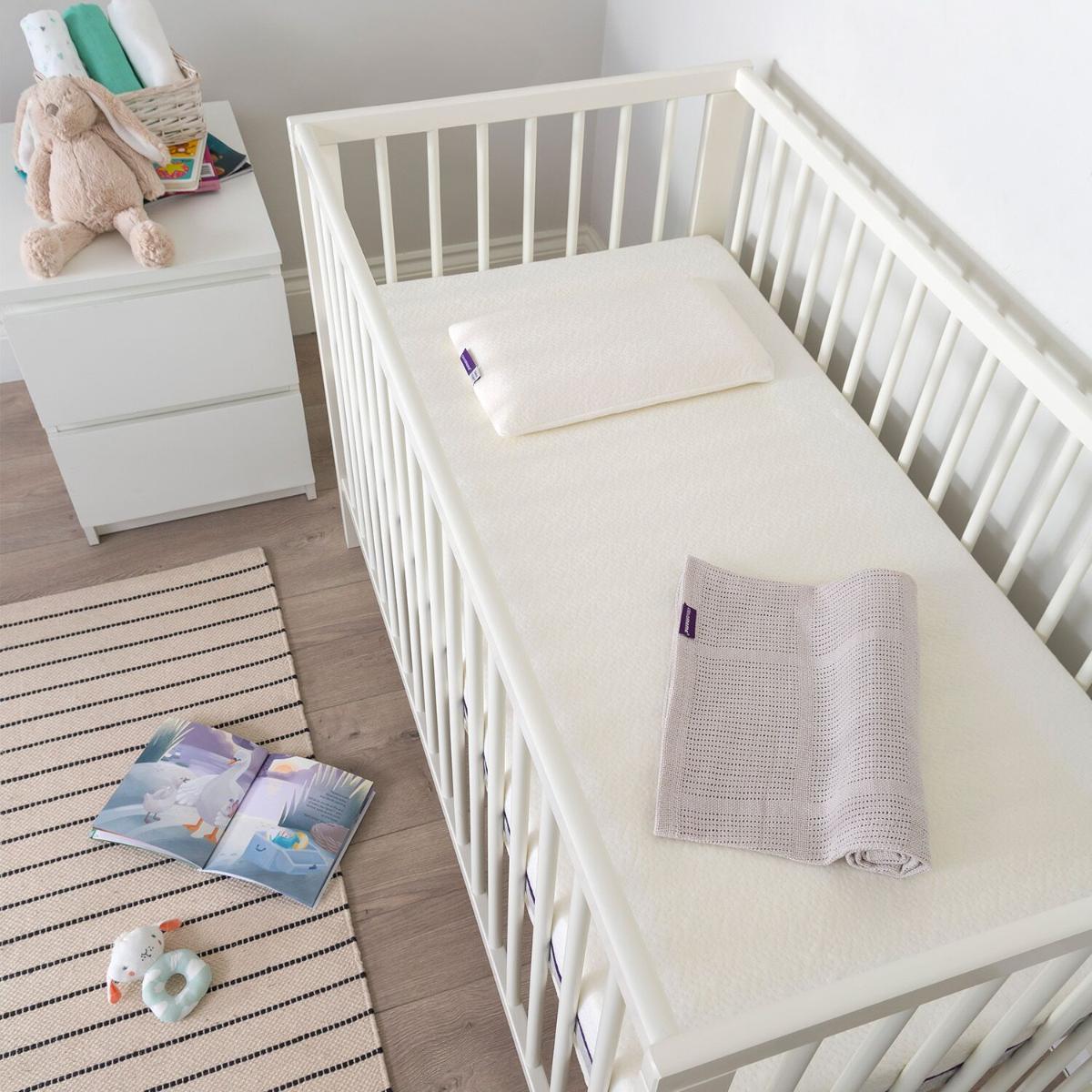 Mothercare Cellular Cot/Cot Bed Blanket Grey 120x140cm Mothercare 👶
