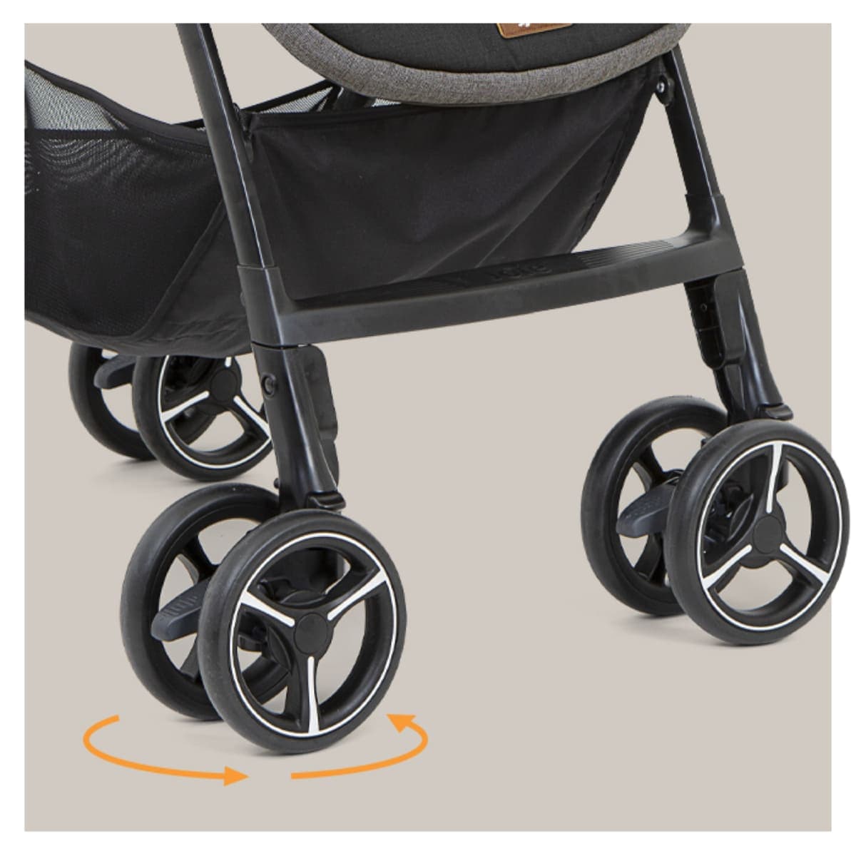 JOIE SMA Baggi 4WD Flex Drift Stroller - Carbon | Mothercare 👶