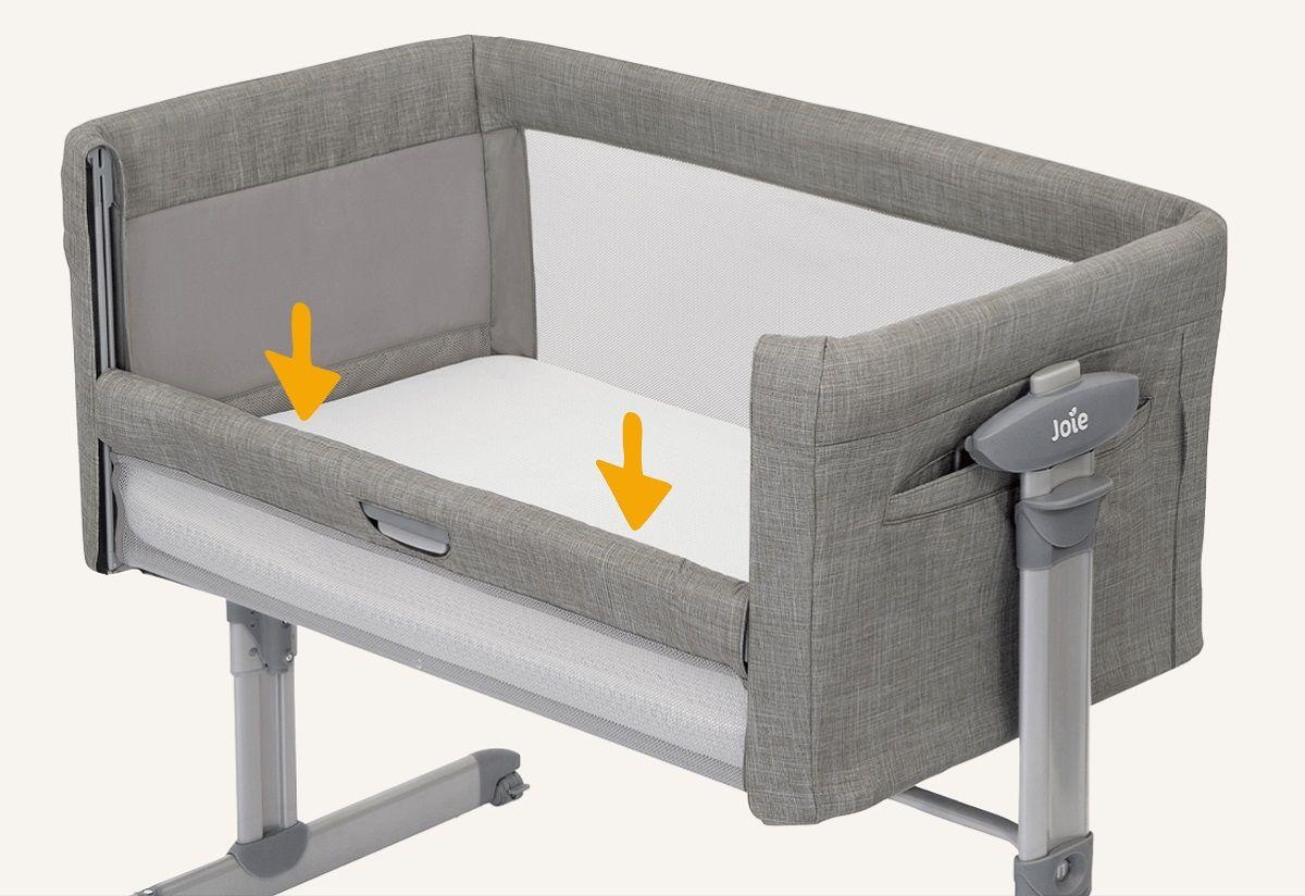 Joie Roomie Glide Travel Cot Starry Night Mothercare
