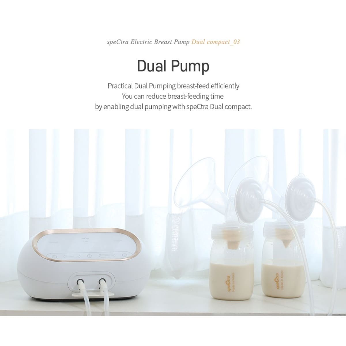 Spectra Dual Compact Electric Double Breast Pump