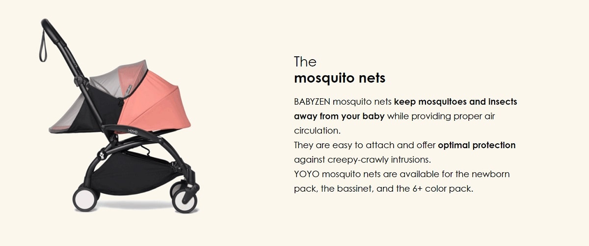  BABYZEN YOYO Mosquito Net for 6+ Color Pack - Protect Baby  from Mosquitoes & Other Insects : Baby