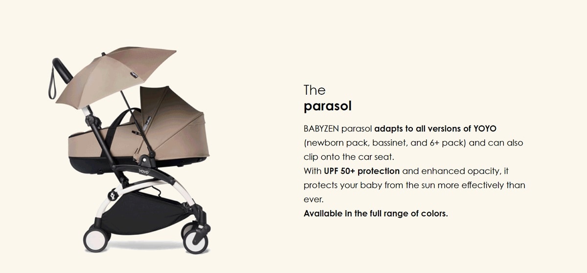 Babyzen YOYO Parasol Assorted Colours Mothercare